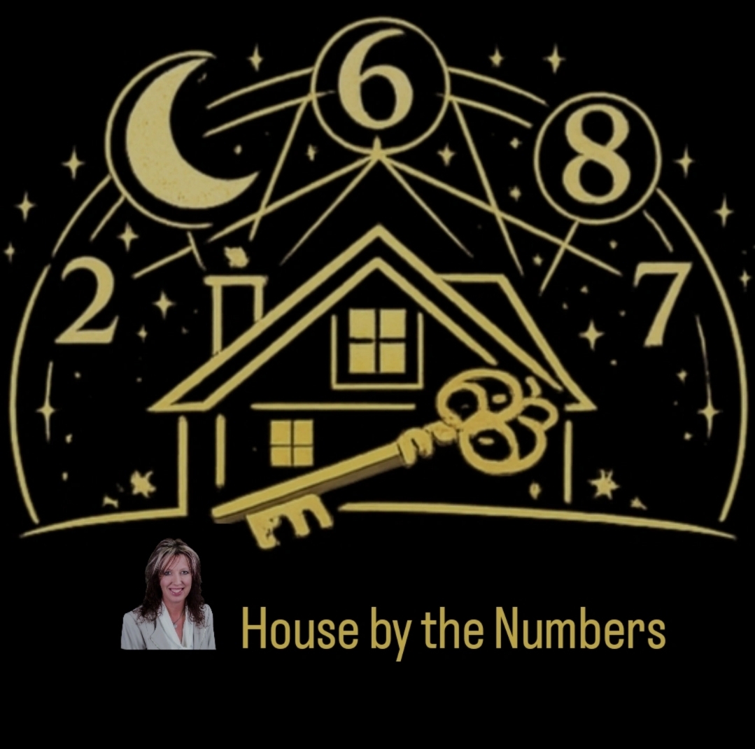 House by the Numbers logo with portrait of ReNae Schramm